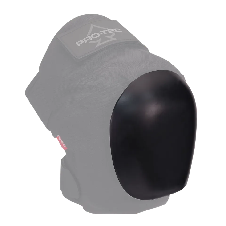 pro-tec-vert-knee-replacement-caps-coques-de-rechange-genouill-res-noir-paire image 1
