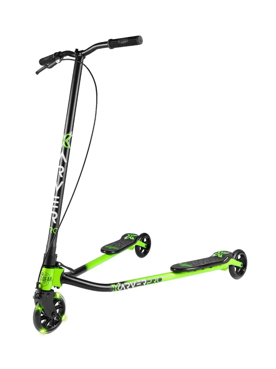 madd-gear-x-karver-pro-3-en-1-trottinette-black-green image 1