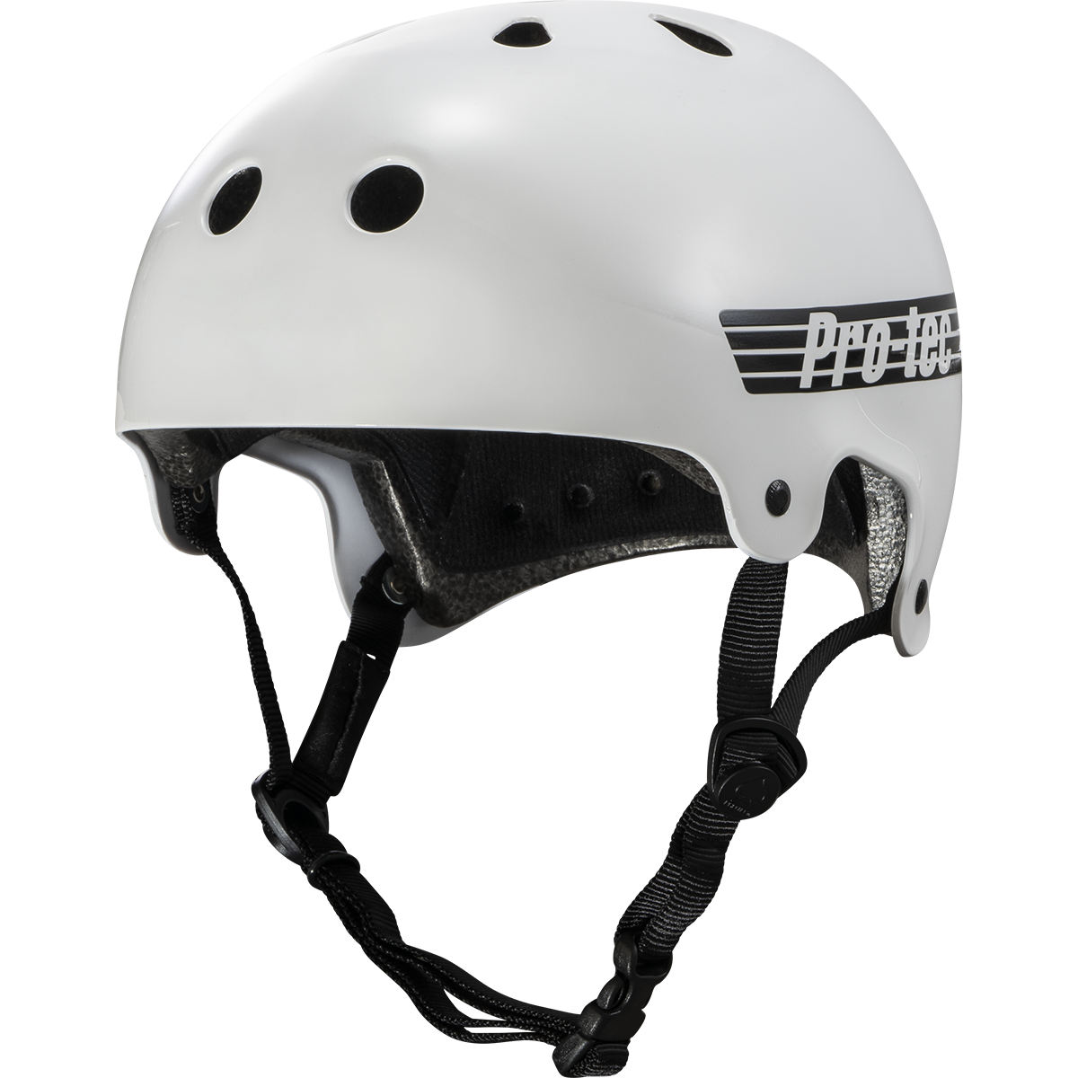 pro-tec-old-school-certified-casque-skate-gloss-white image 3