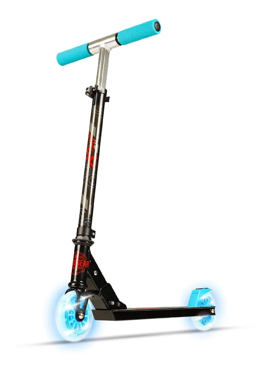 madd-gear-rize-100-trottinette-pliable-lumineuse-black-blue image 1