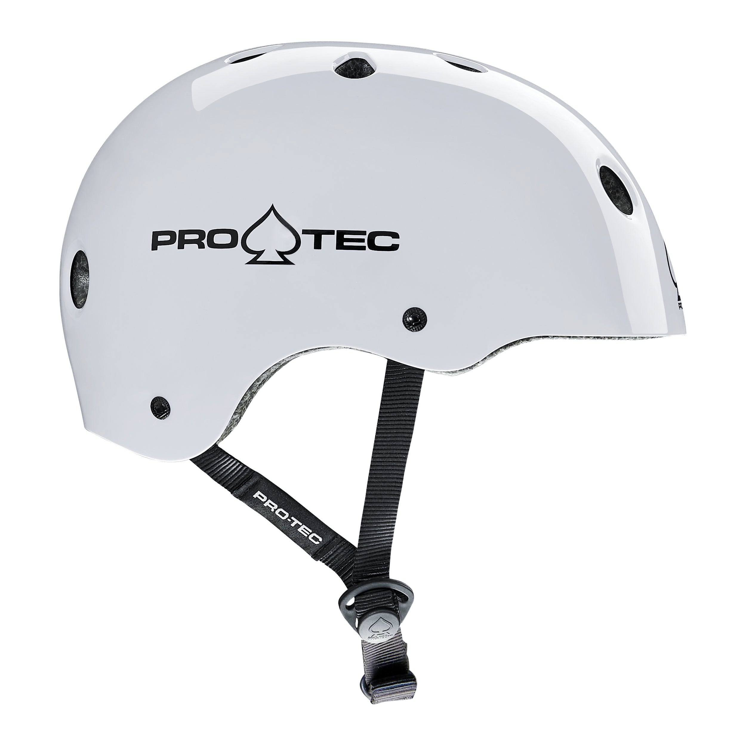 pro-tec-classic-certified-casque-skate-blanc-brillant image 2