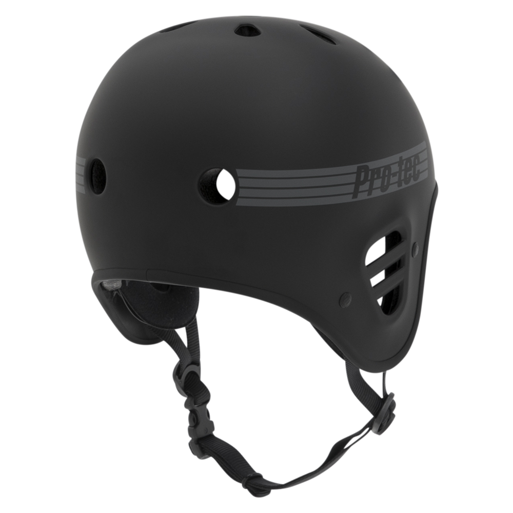 pro-tec-full-cut-certified-casque-skate-matte-black image 2