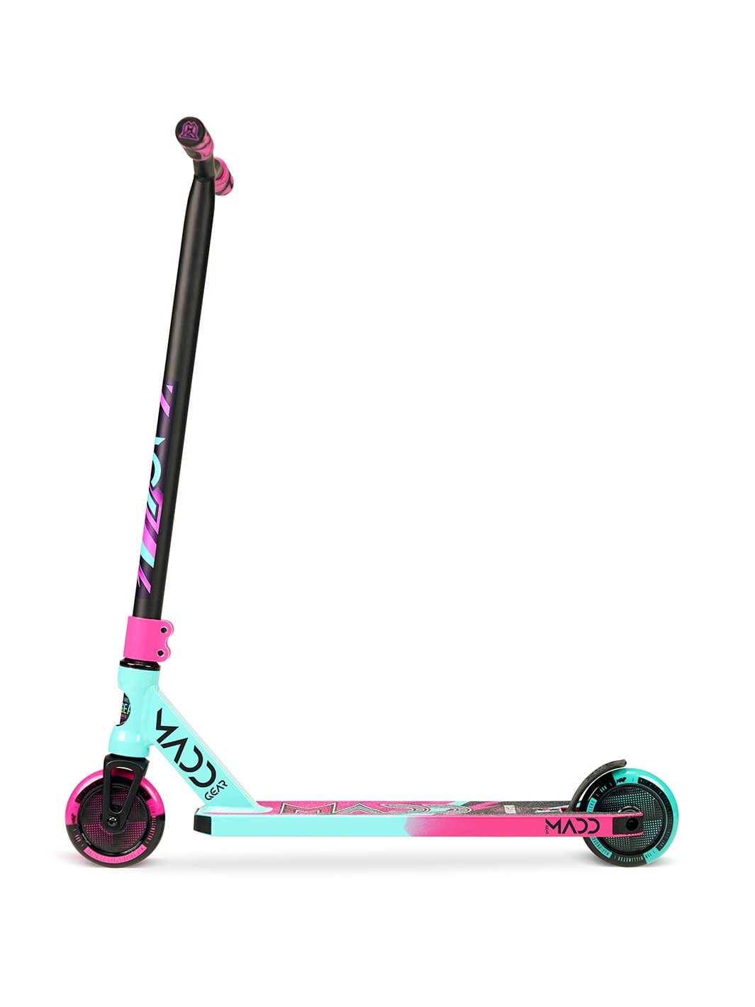 madd-gear-kick-pro-trottinette-freestyle-teal-pink image 4