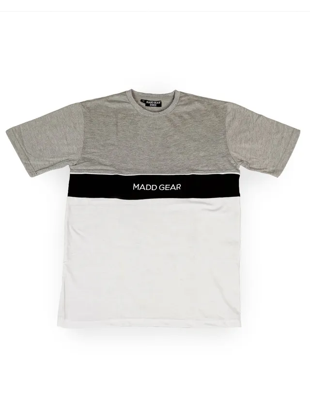 madd-gear-mgp-stripe-t-shirt-gris-blanc image 1