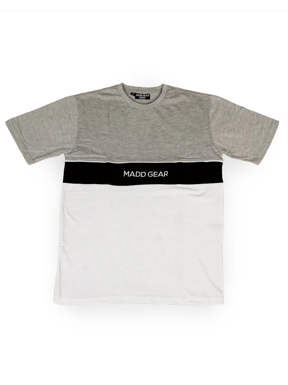 madd-gear-mgp-stripe-t-shirt-gris-blanc image 1