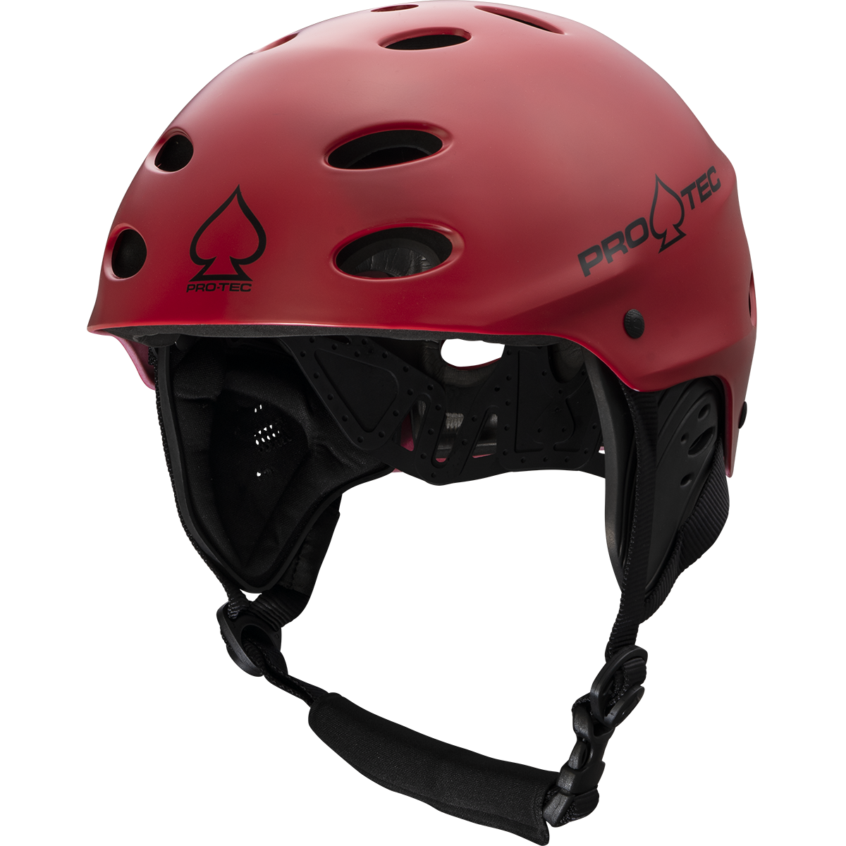 pro-tec-ace-wake-casque-nautique-rouge-mat image 1