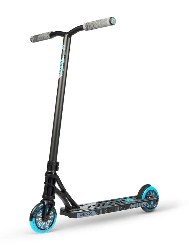madd-gear-mgx-p1-trottinette-freestyle-blue-black image 1