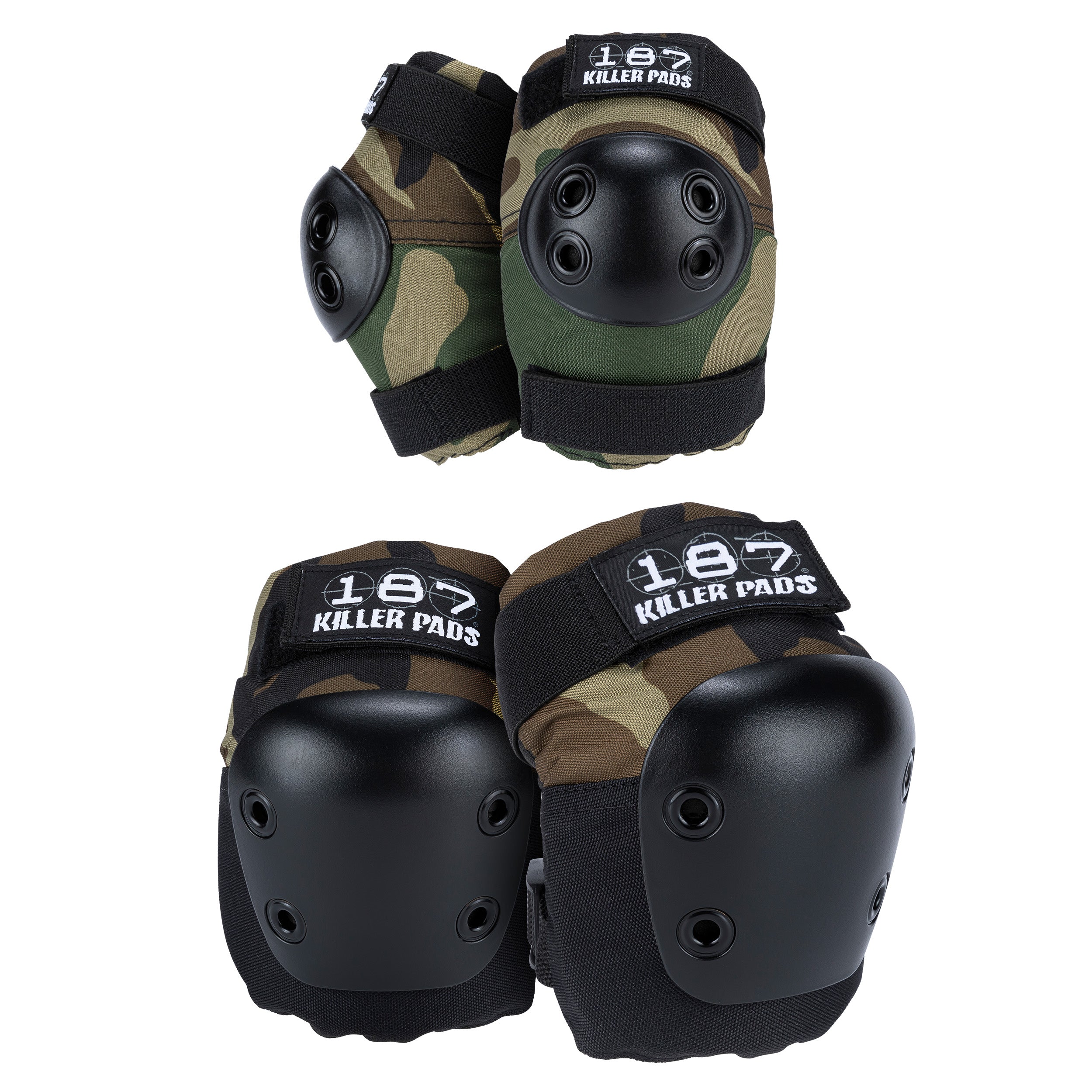 187-killer-pads-pack-genoux-et-coudes-combo-camo image 1