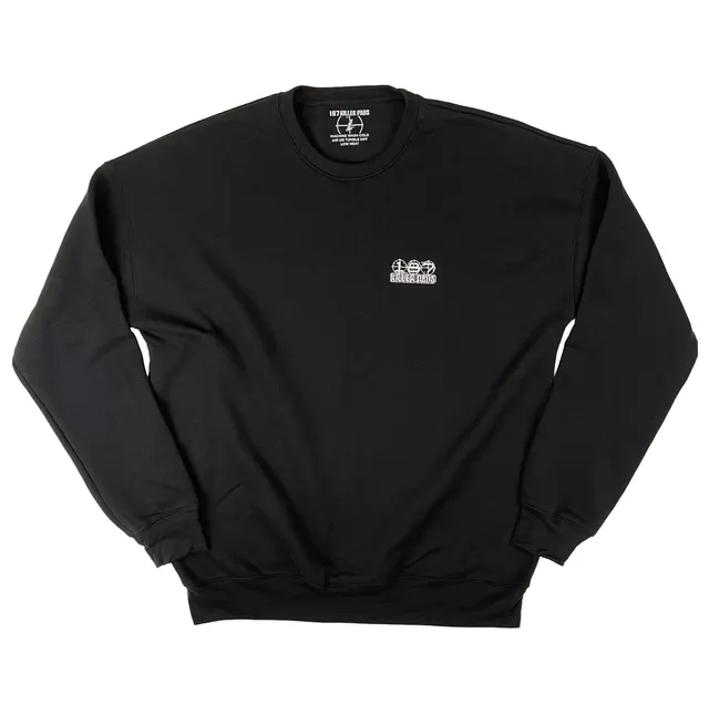 187-killer-pads-embroidered-block-crew-sweatshirt-noir image 1