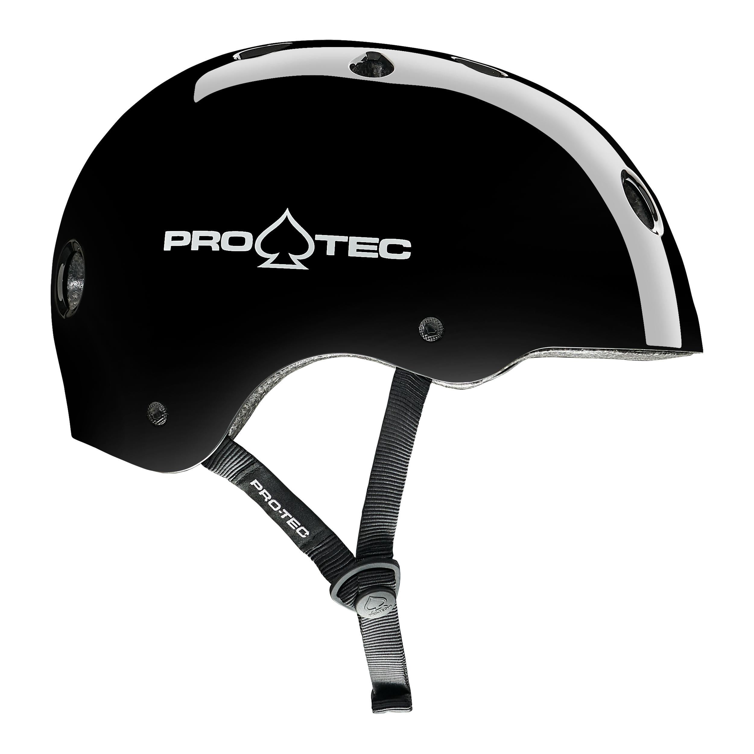 pro-tec-classic-certified-casque-skate-noir-brillant image 2