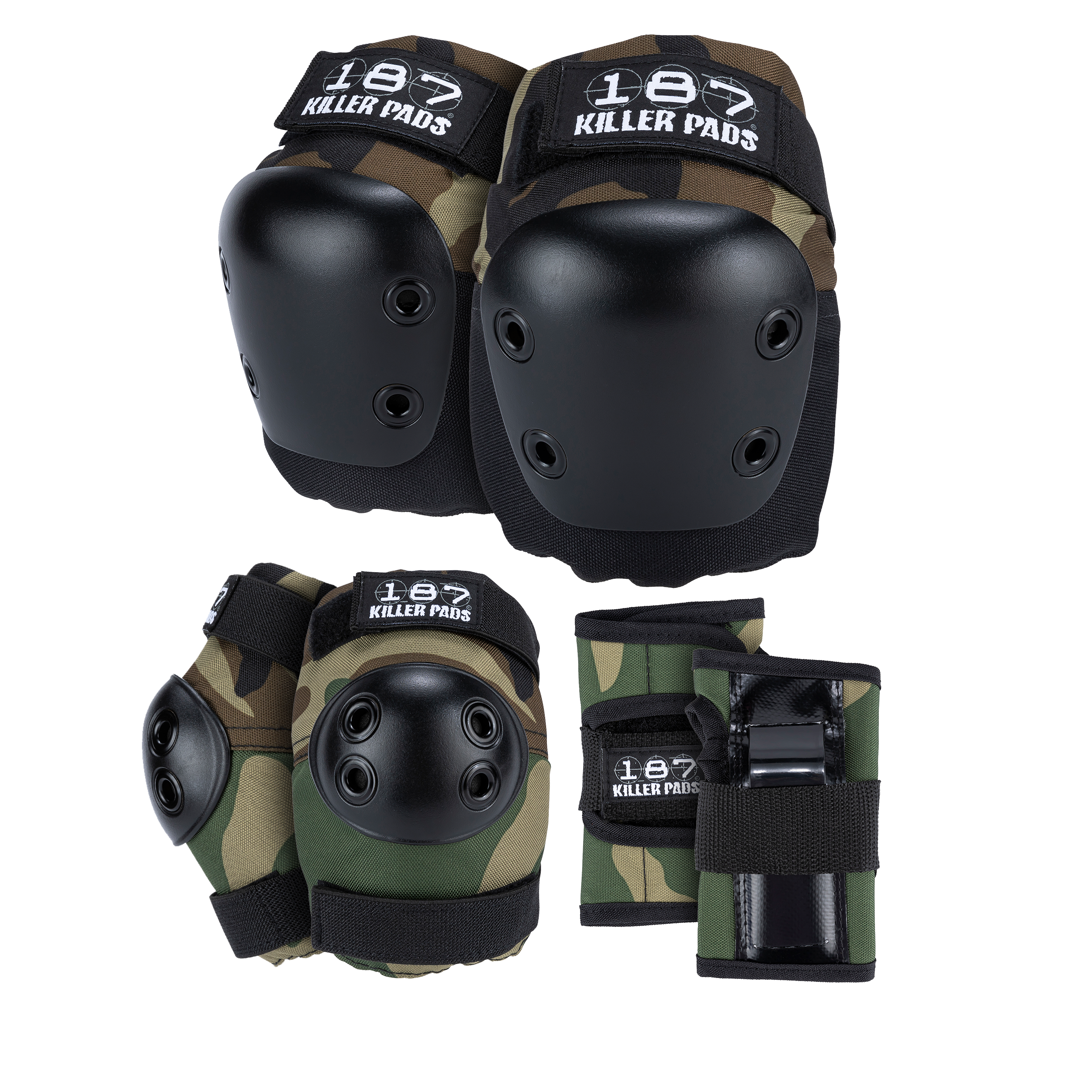 187-killer-pads-six-pack-kit-de-protections-camo image 1