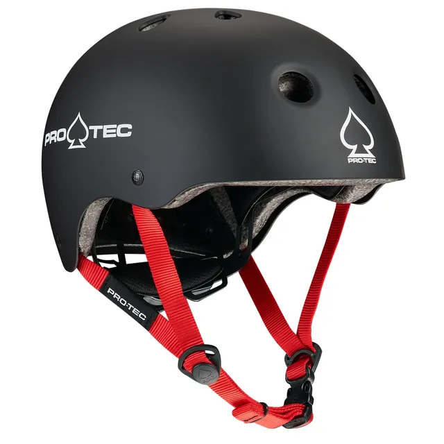pro-tec-jr-classic-fit-certified-casque-junior-noir-mat image 1