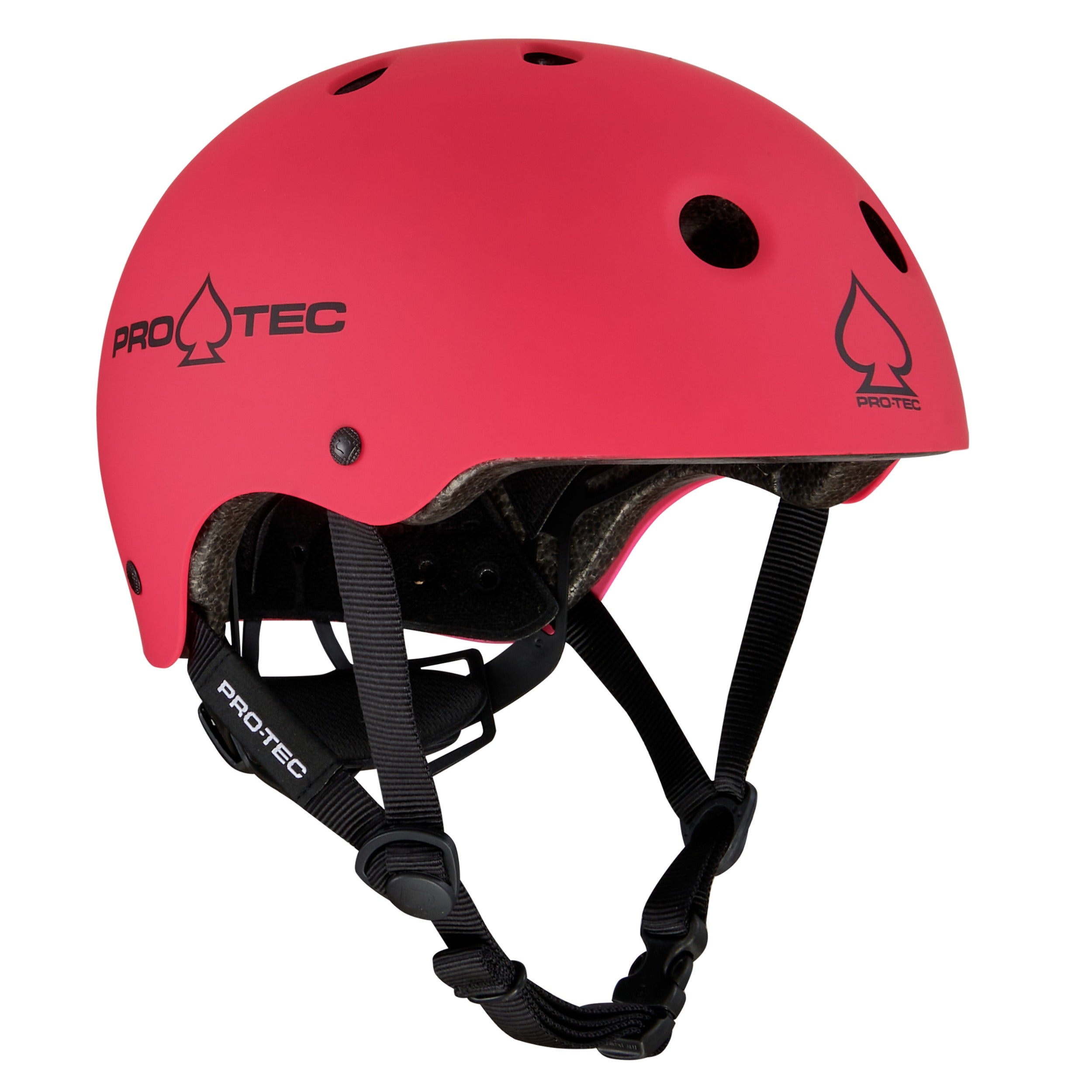 pro-tec-jr-classic-fit-certified-casque-junior-rose-mat image 1