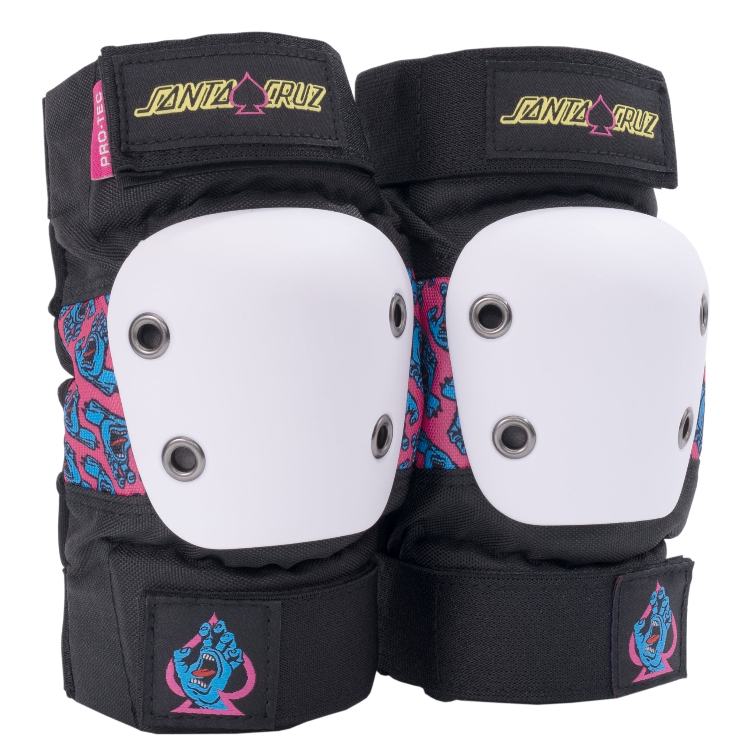 pro-tec-street-gear-3-pack-pad-set-dition-santa-cruz-screaming-hand image 4