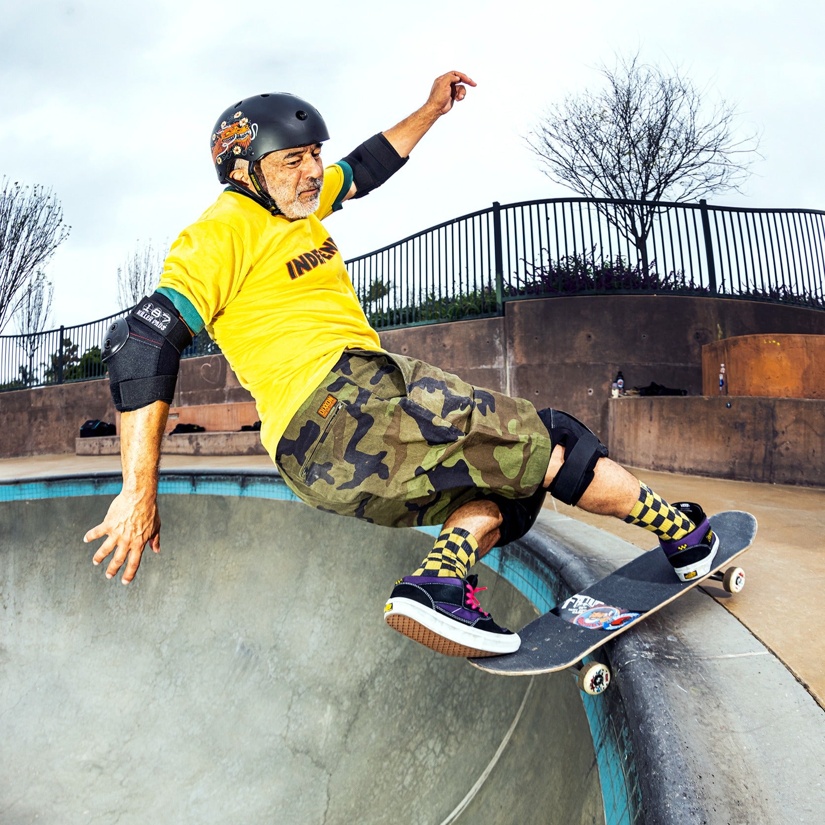 pro-tec-low-pro-certified-helmet-steve-caballero-casque-signature image 6