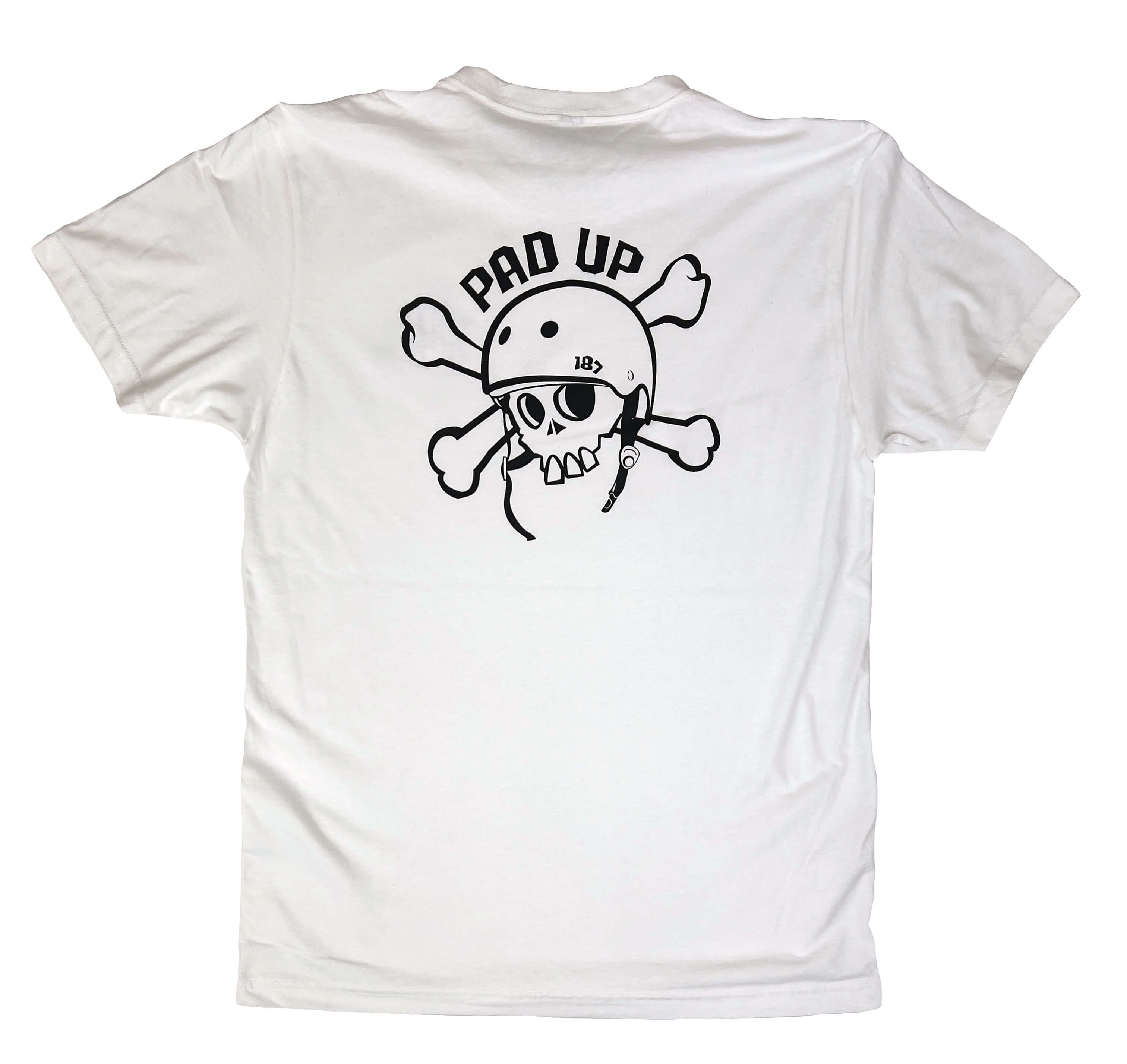 187-killer-pads-pad-up-t-shirt-blanc image 2