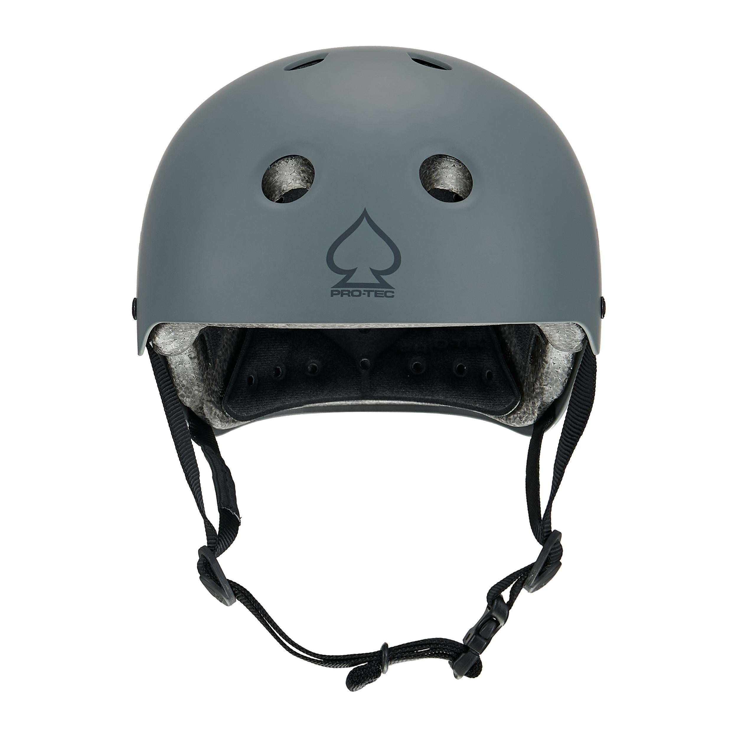 pro-tec-classic-certified-casque-skate-matte-gray image 4
