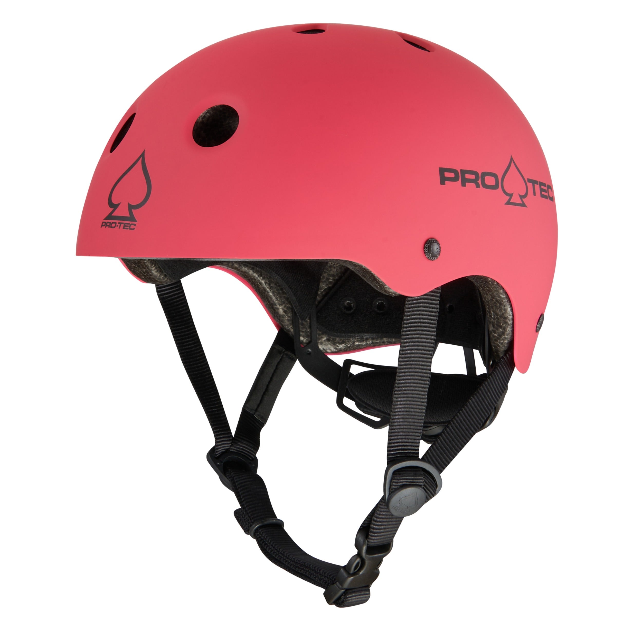 pro-tec-jr-classic-fit-certified-casque-junior-rose-mat image 3
