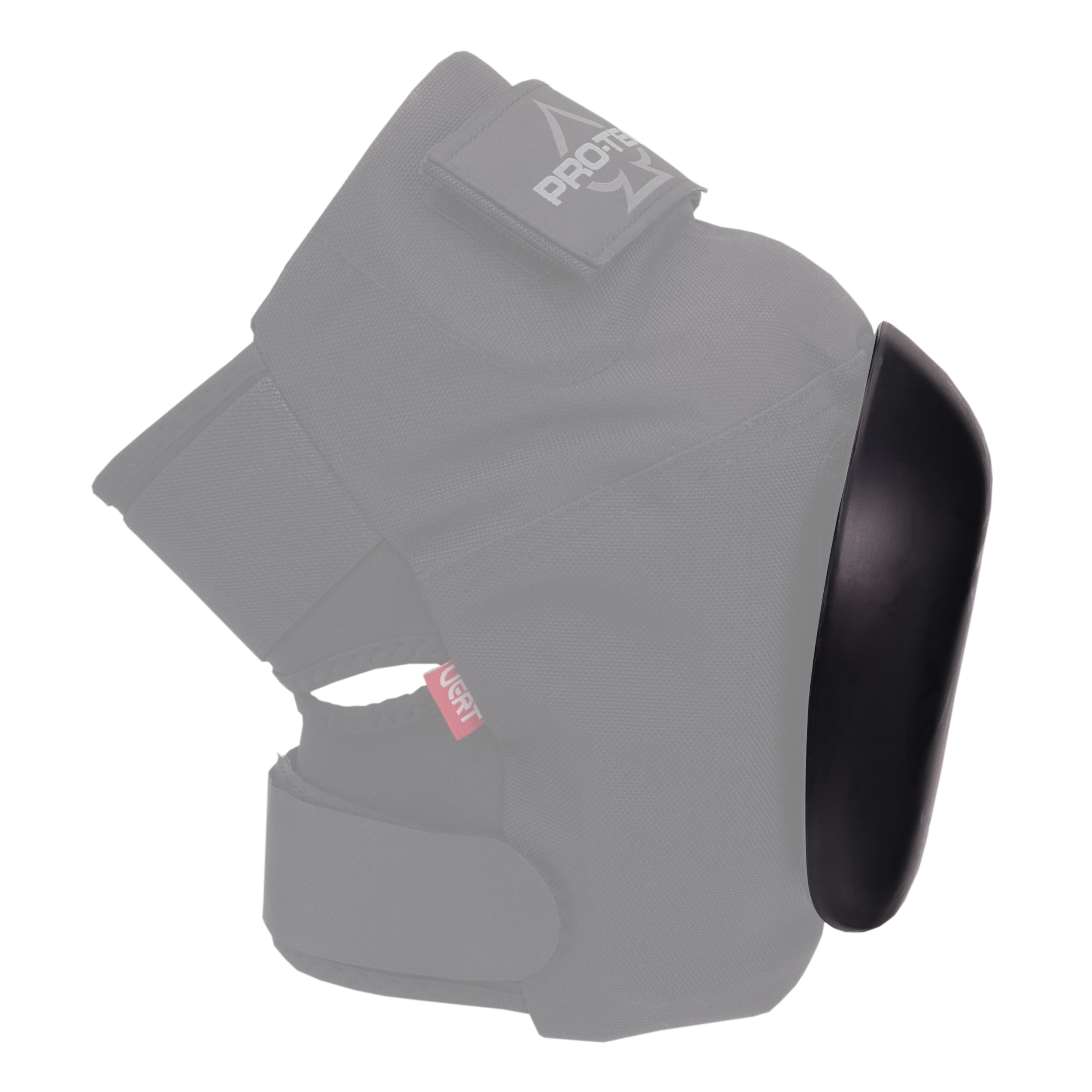 pro-tec-vert-knee-replacement-caps-coques-de-rechange-genouill-res-noir-paire image 2