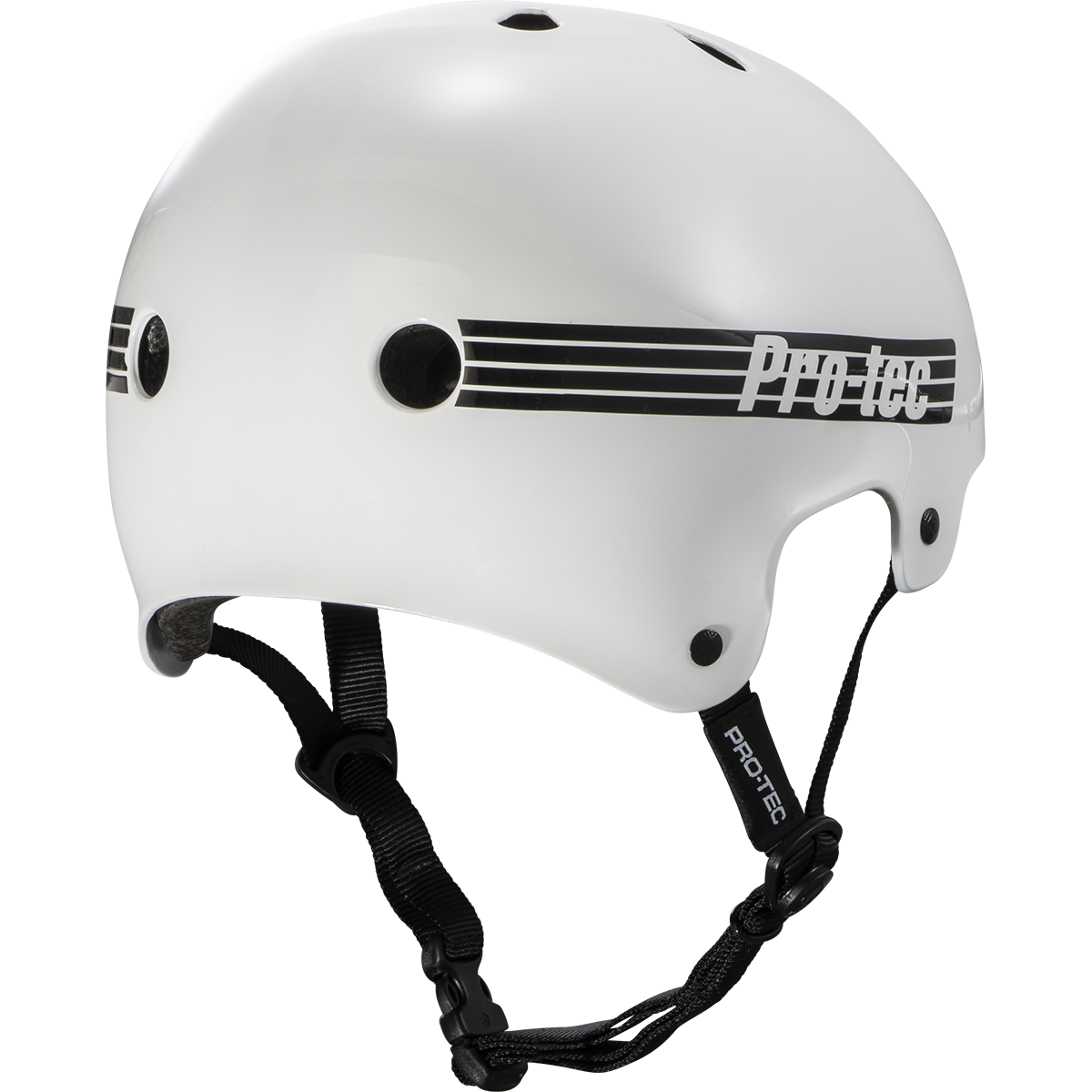 pro-tec-old-school-certified-casque-skate-gloss-white image 2
