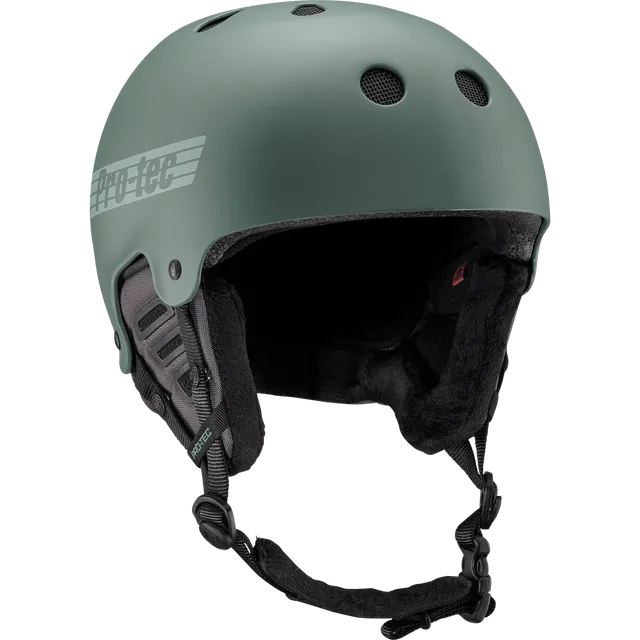 pro-tec-old-school-snow-avec-mips-casque-vert-mat-veridian image 1