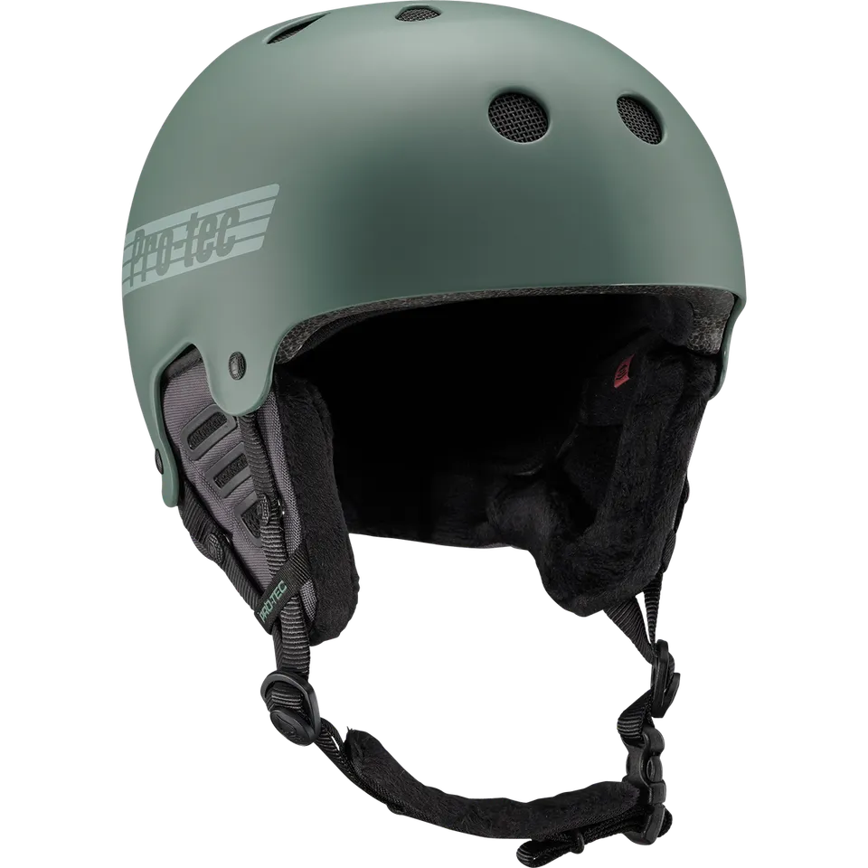 pro-tec-old-school-snow-avec-mips-casque-vert-mat-veridian image 1