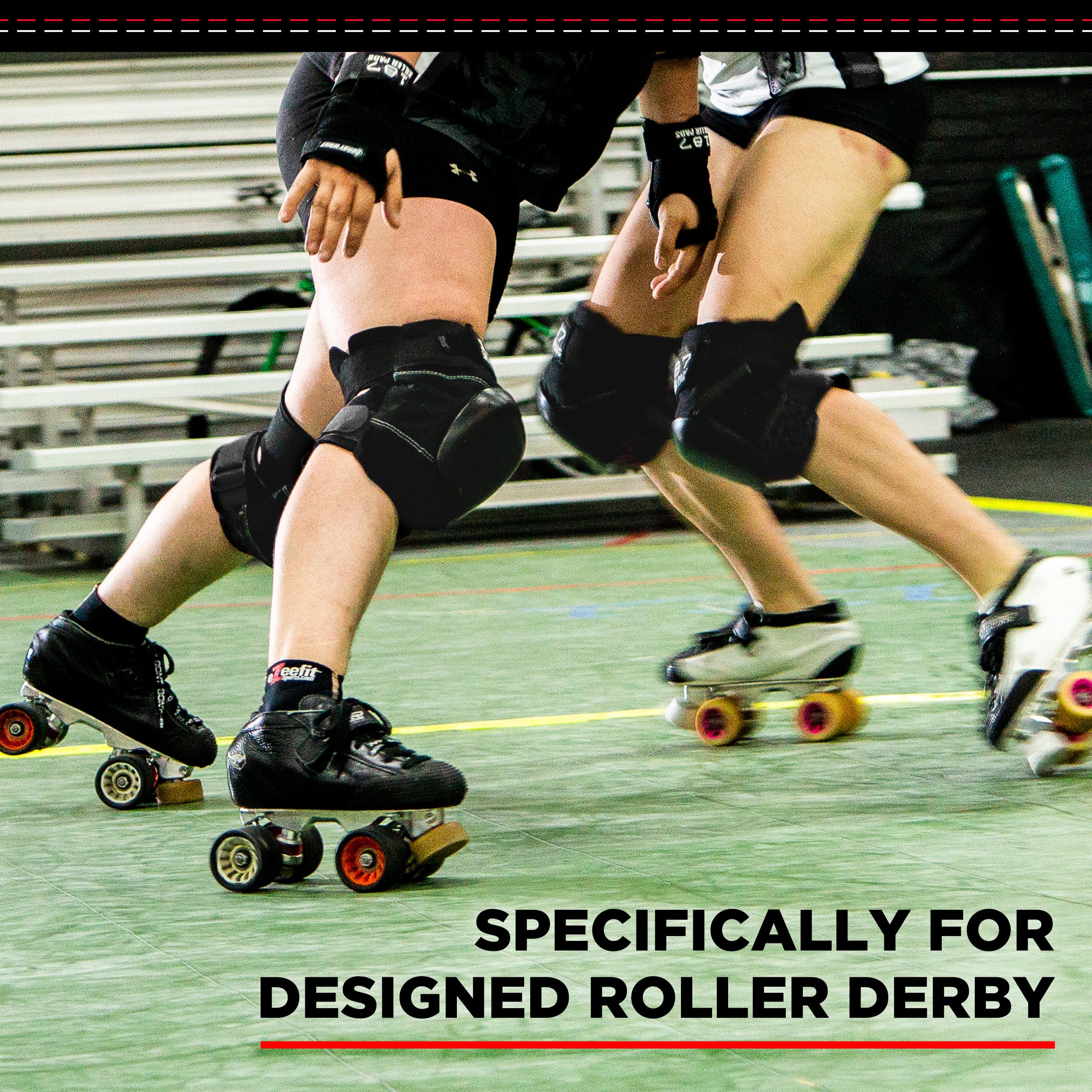 187-killer-pads-pro-derby-genouill-re-black-grey image 5
