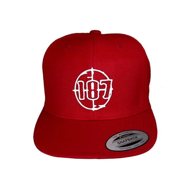 187-killer-pads-scope-logo-casquette-flat-rouge image 1