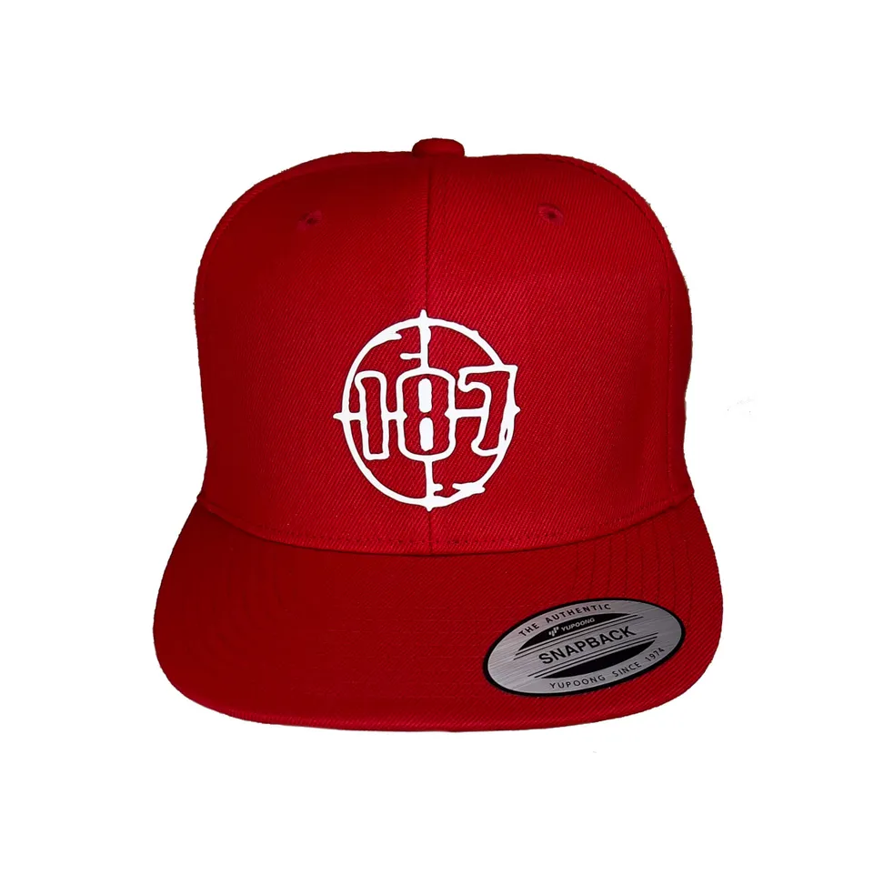187-killer-pads-scope-logo-casquette-flat-rouge image 1