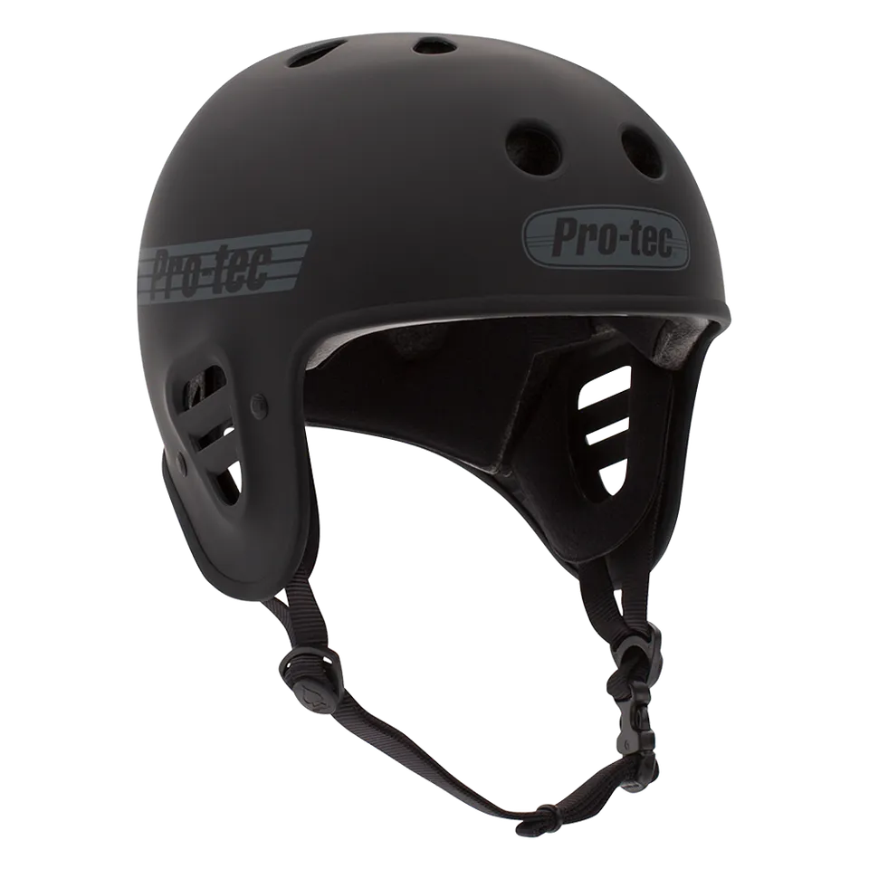 pro-tec-full-cut-certified-casque-skate-matte-black image 1