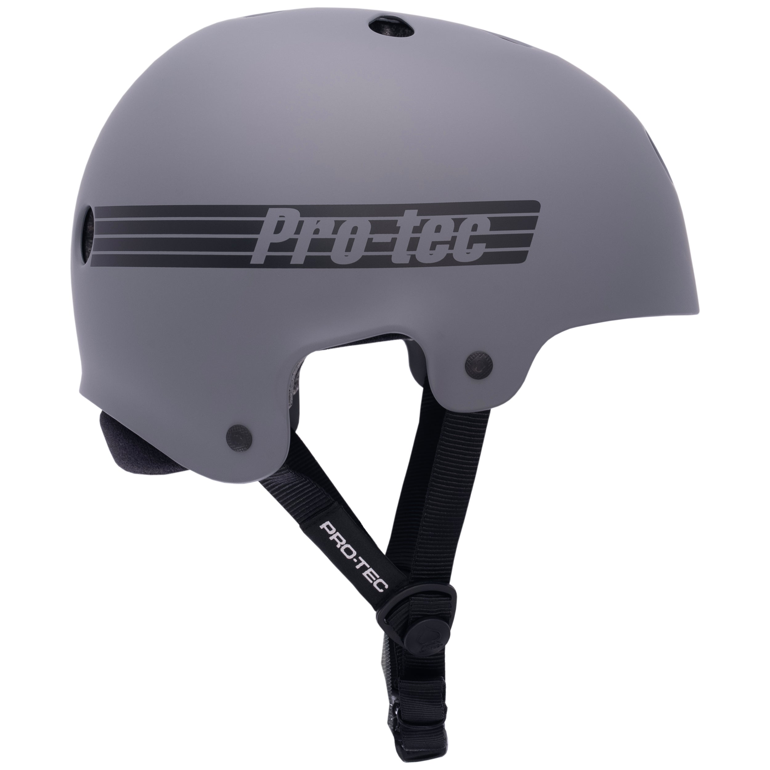 pro-tec-old-school-low-pro-casque-certifi-gris-mat image 2