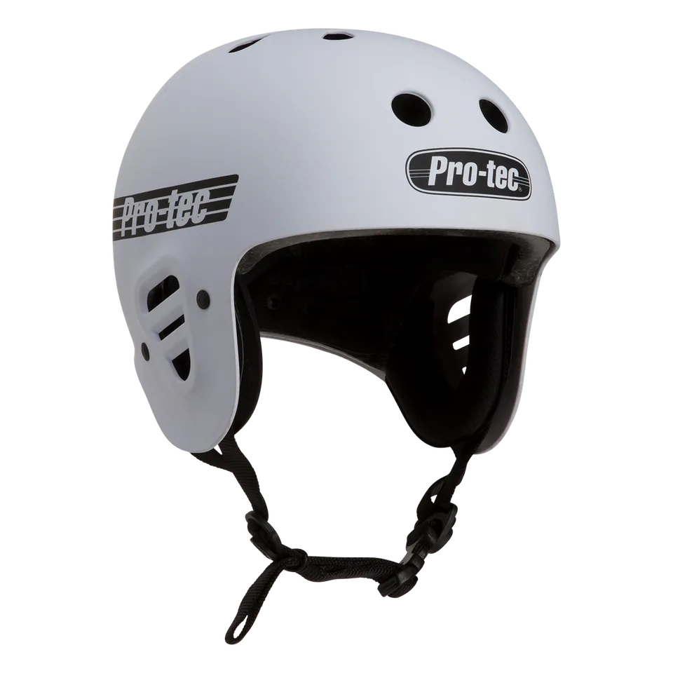 pro-tec-full-cut-certified-casque-skate-matte-white image 1