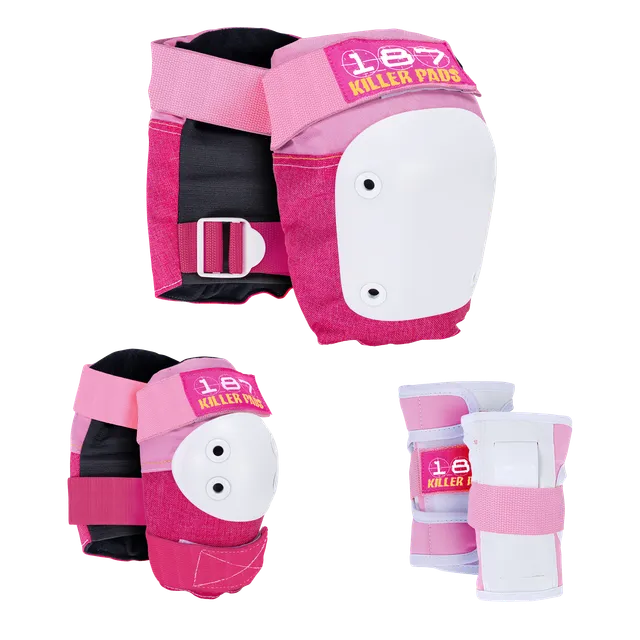 187-killer-pads-kids-pad-six-pack-pink image 1