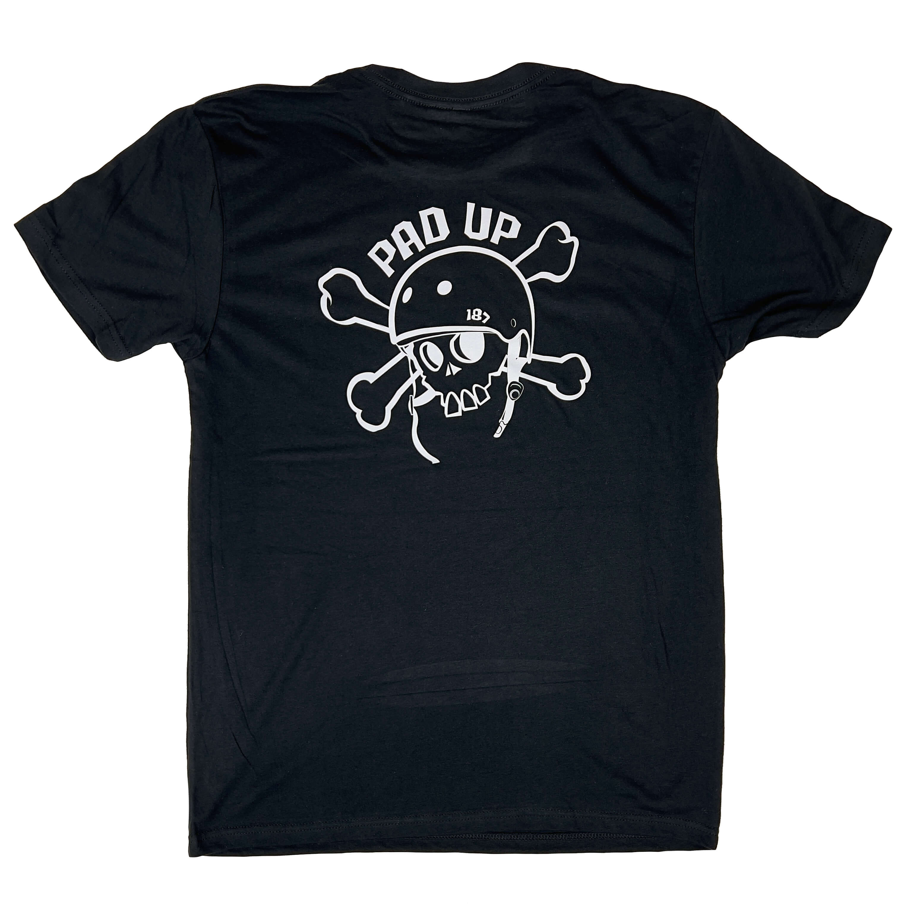 187-killer-pads-pad-up-t-shirt-noir image 2