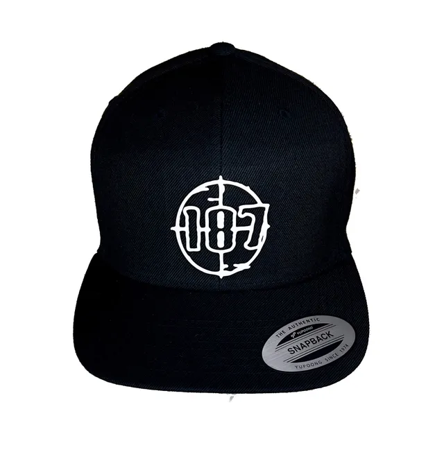 187-killer-pads-scope-logo-casquette-flat-noir image 1