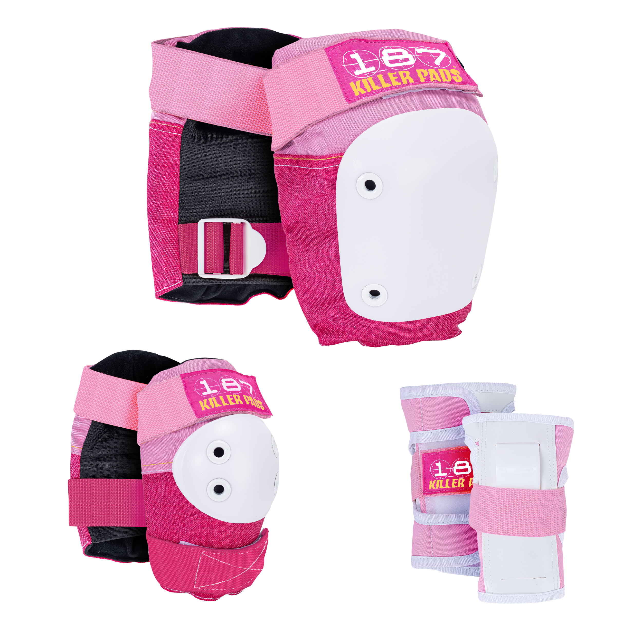 187-killer-pads-kids-pad-six-pack-pink image 1