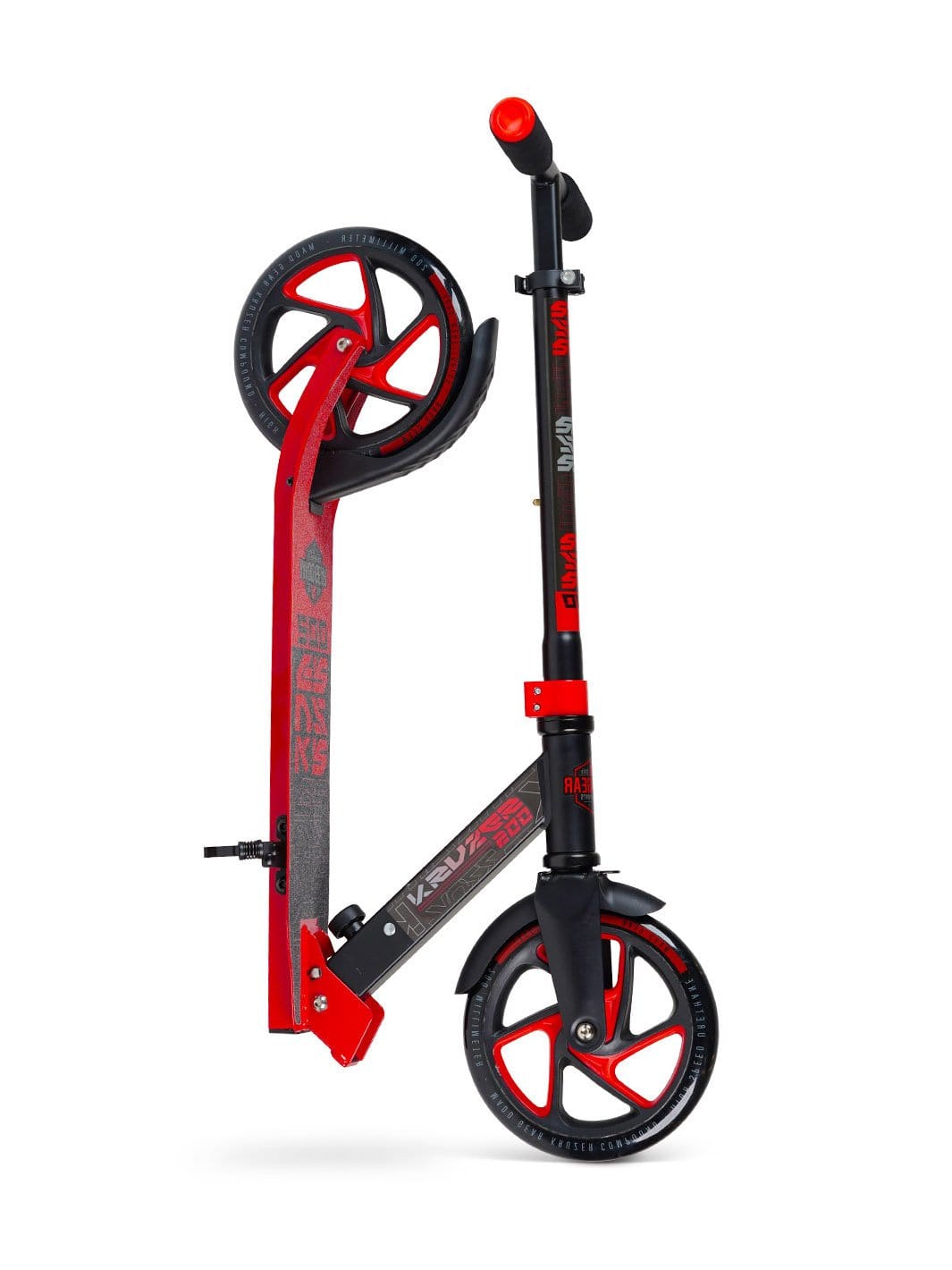 madd-gear-kruzer-200-trottinette-pliable-rouge image 2