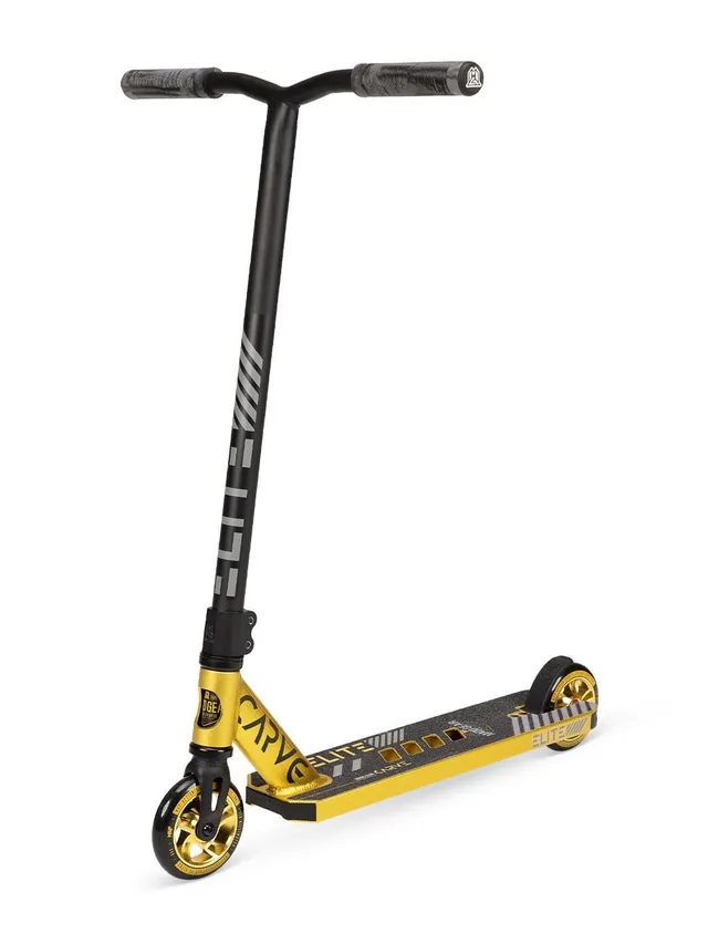 madd-gear-carve-elite-trottinette-freestyle-black-gold image 1
