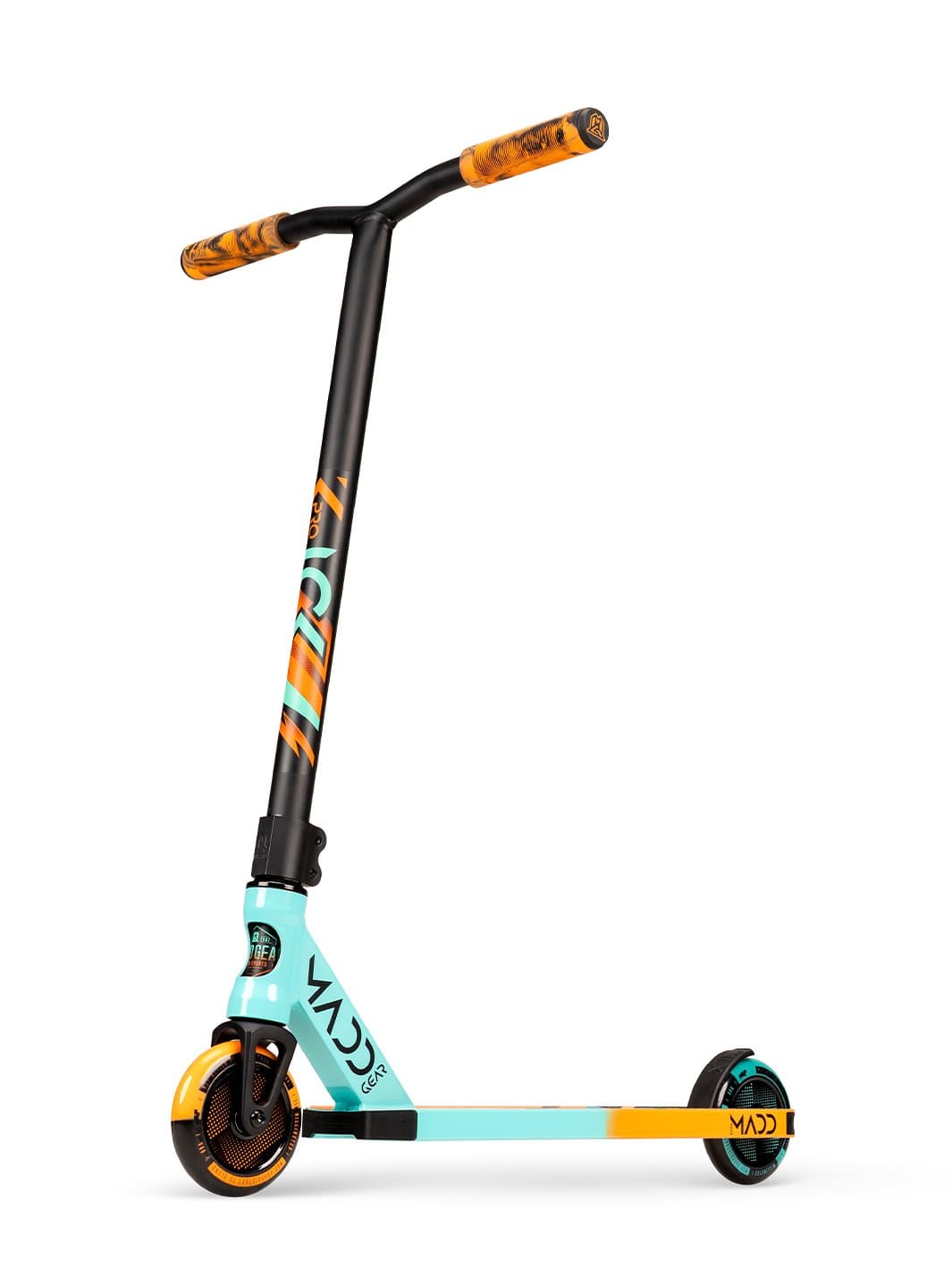 madd-gear-kick-pro-5-trottinette-freestyle-teal-orange image 5