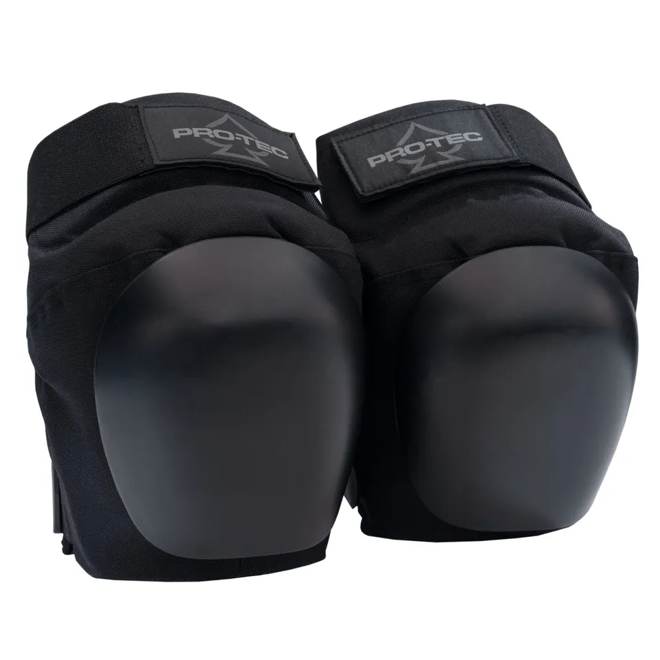 pro-tec-vert-knee-pads-black-genouill-res-skate-vert-park image 1