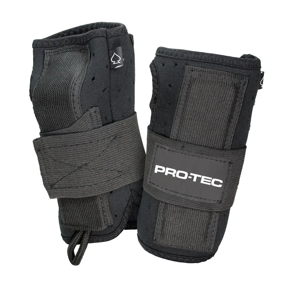 pro-tec-undercover-snow-wrist-guards-black-prot-ge-poignets image 1