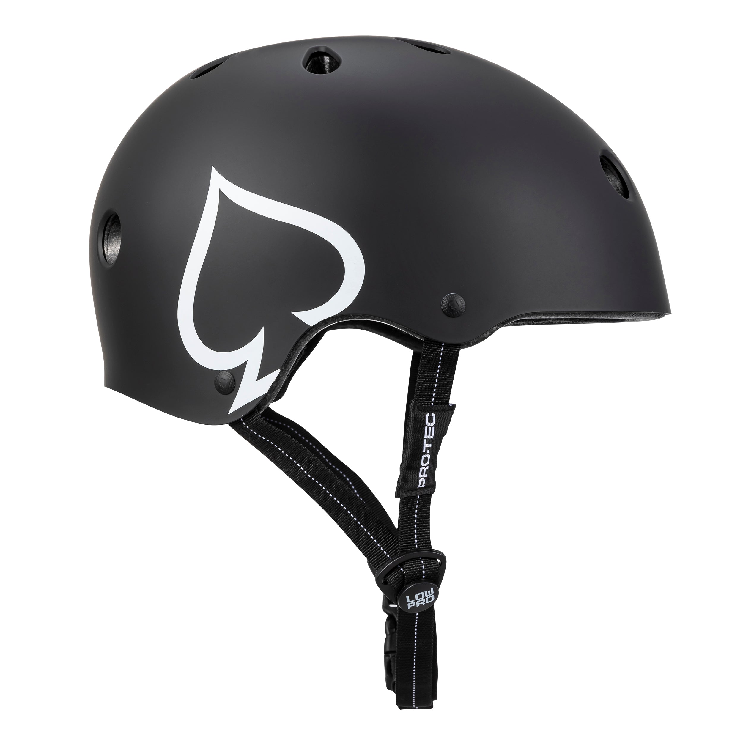pro-tec-low-pro-casque-certifi-noir-mat image 2