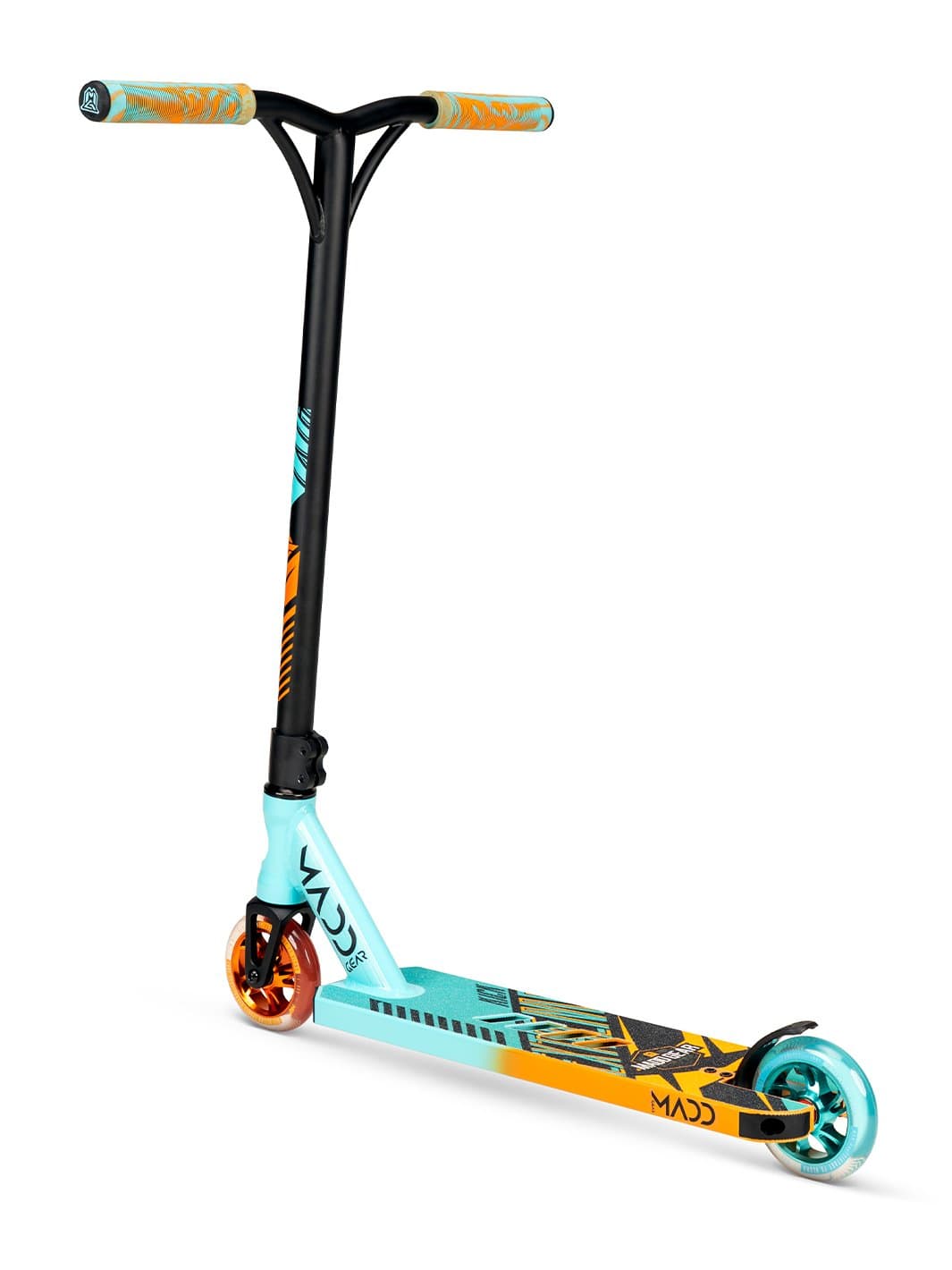 madd-gear-kick-extreme-trottinette-freestyle-teal-orange image 3