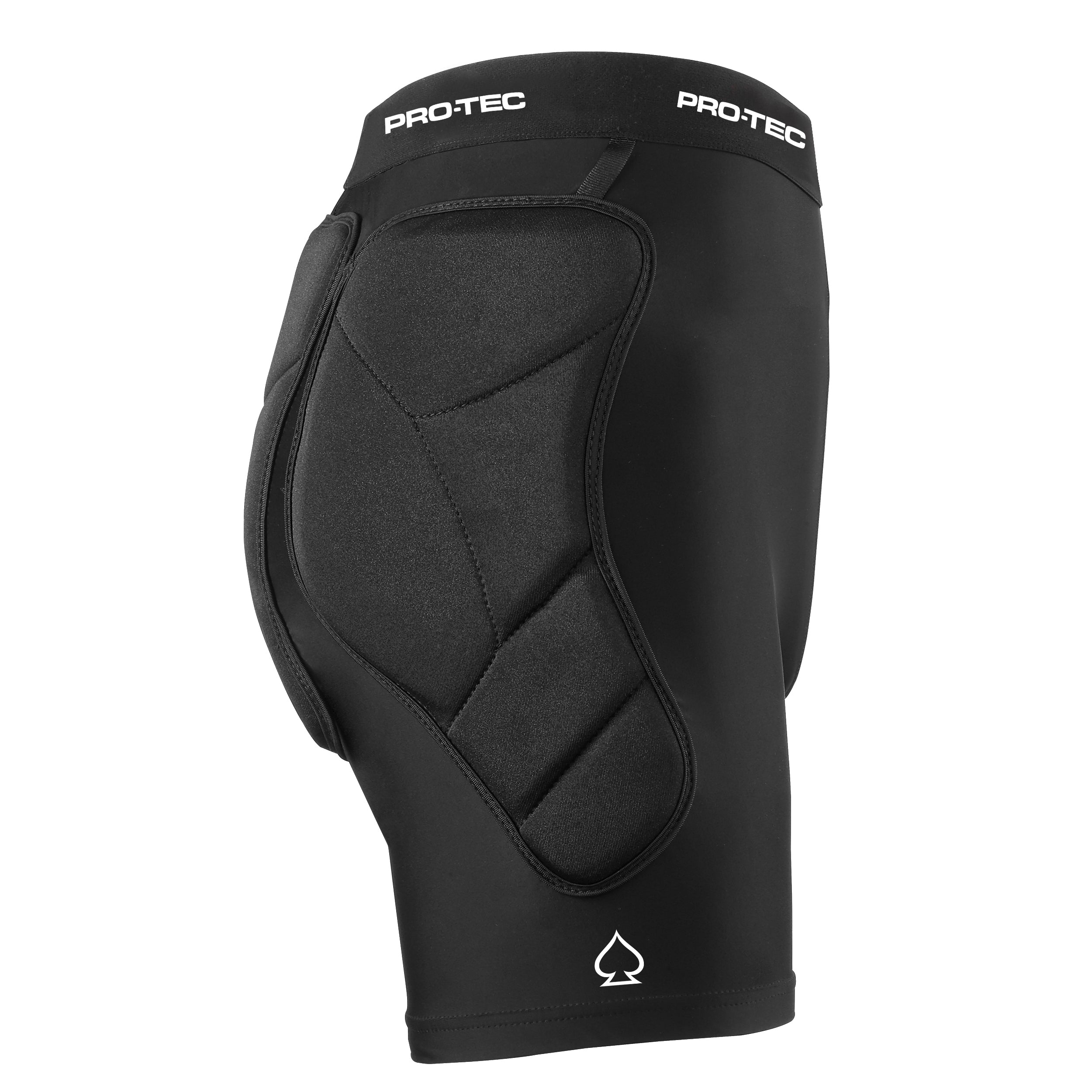 pro-tec-impact-shorts-black-short-de-protection image 3