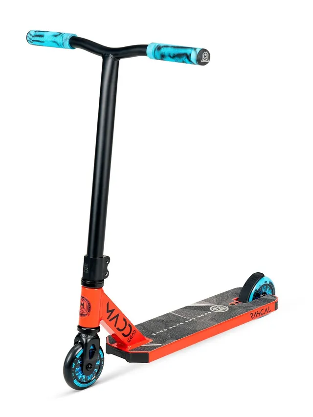 madd-gear-renegade-rascal-trottinette-freestyle-red-blue image 1