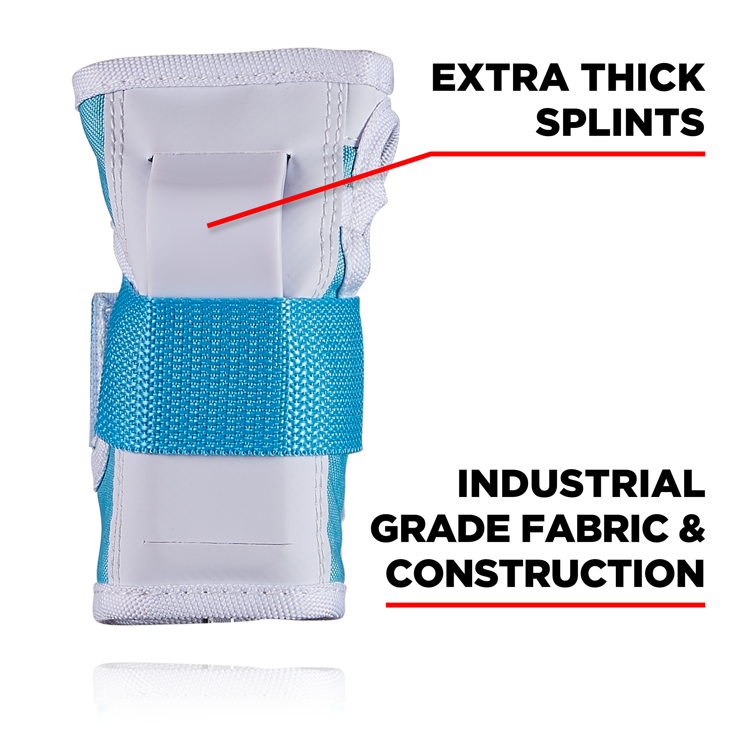 187-killer-pads-six-pack-kit-de-protections-teal image 4