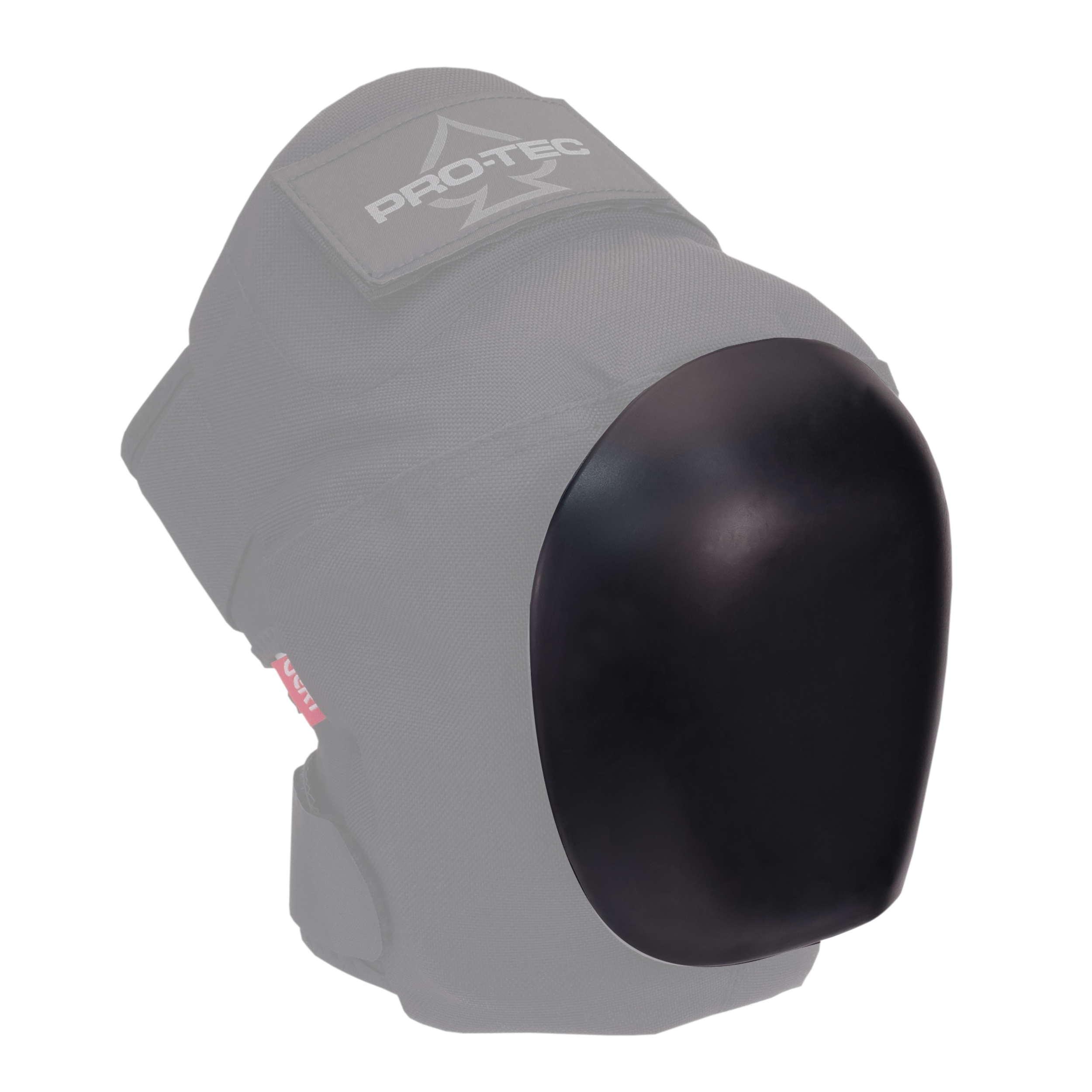 pro-tec-vert-knee-replacement-caps-coques-de-rechange-genouill-res-noir-paire image 1