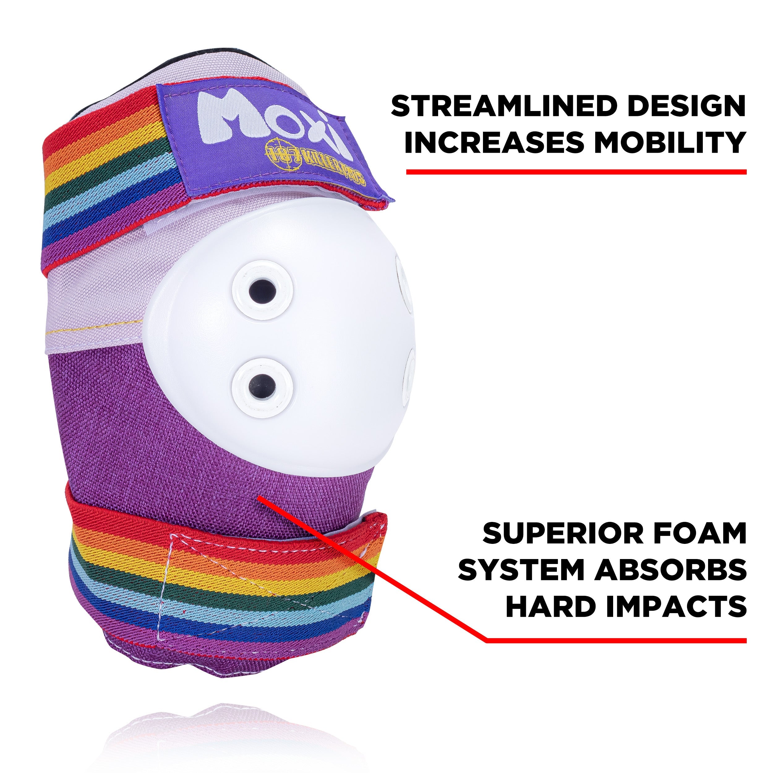 187-killer-pads-moxi-super-six-pack-set-protection-6-pi-ces-lavender image 3