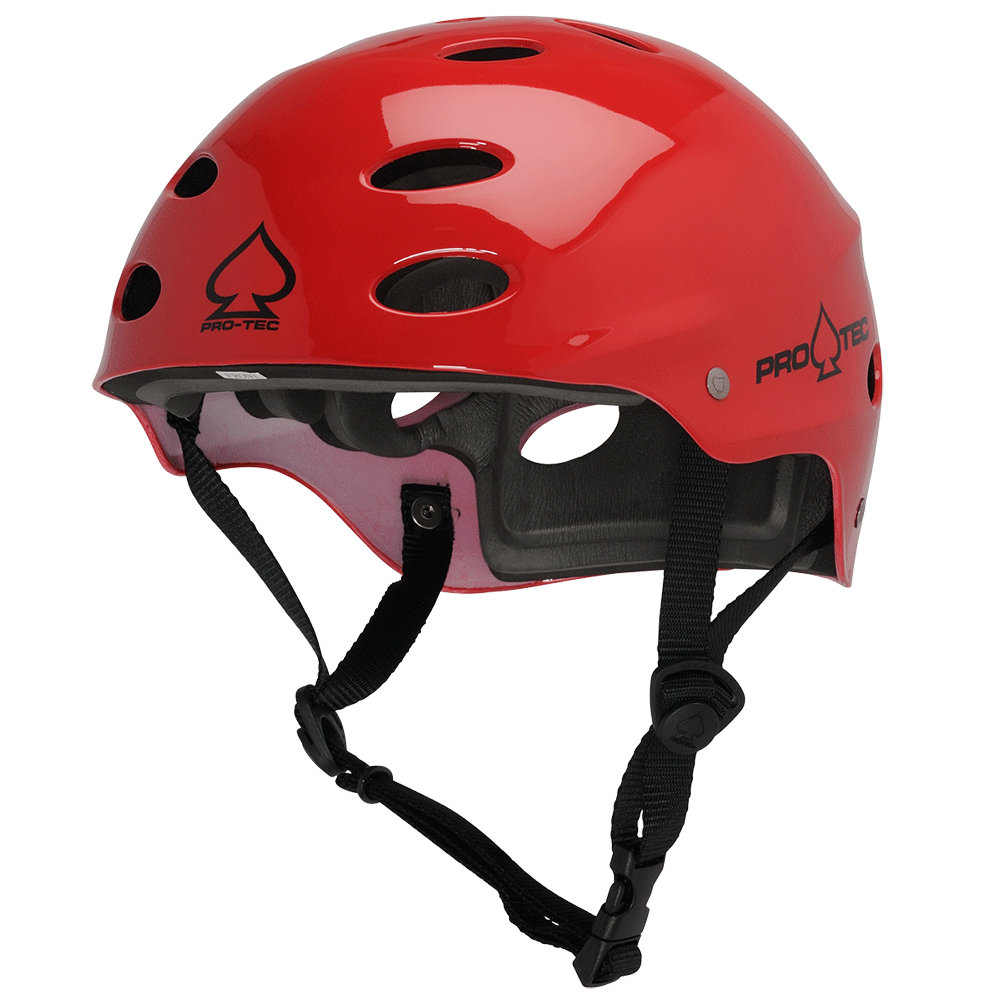 pro-tec-ace-water-casque-nautique-gloss-red image 1