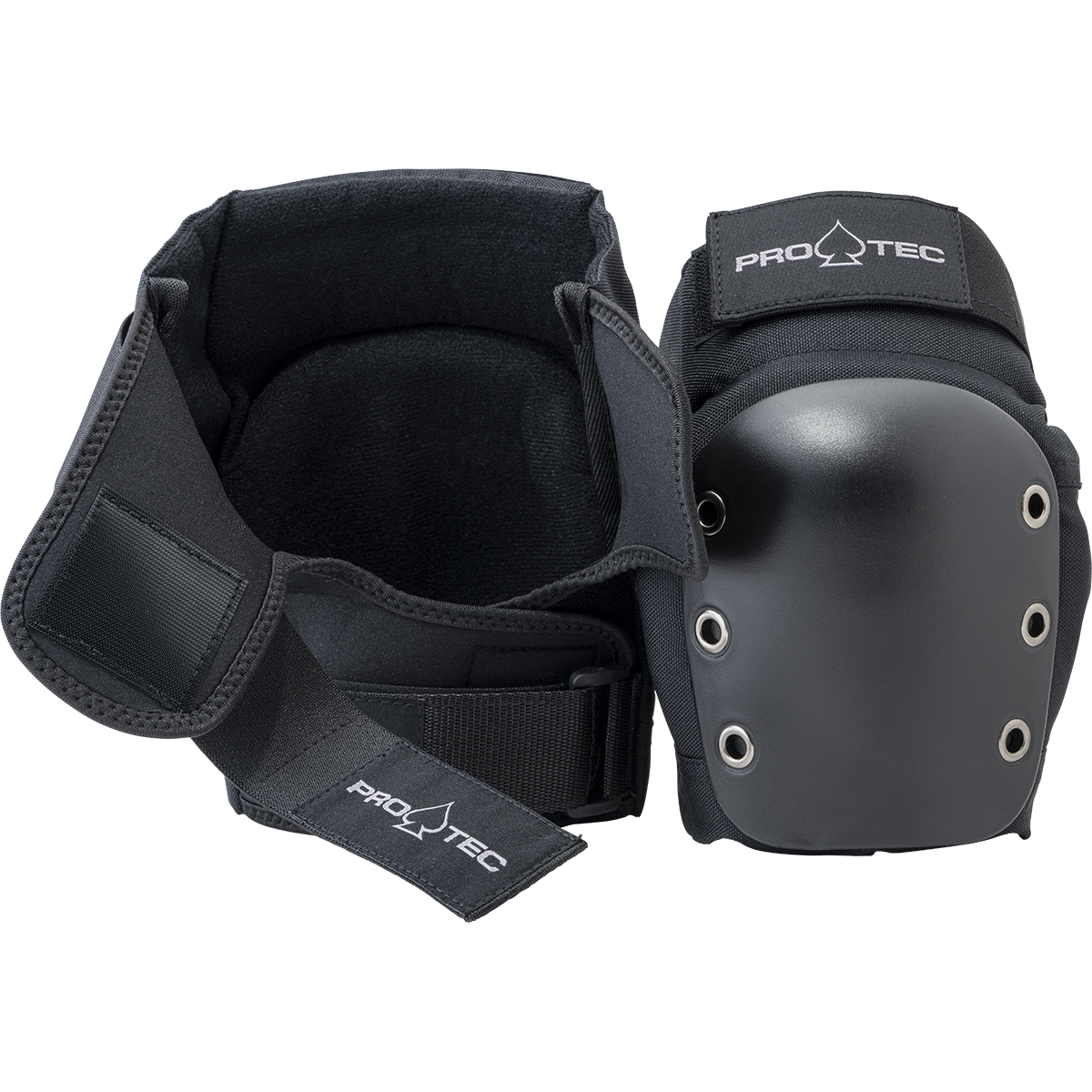 pro-tec-street-gear-3-pack-open-back-pack-protections-skate-noir image 2